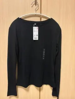 ユニクロ　シアーtシャツ　ブラック　Sサイズ