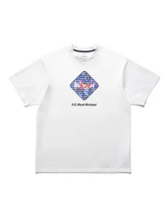 FRAGMENT fcrb CAMOUFLAGE EMBLEM TEE 白 XL - メルカリ
