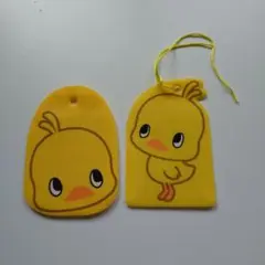 チキンラーメンひよこちゃん ネームタグ 2個セット
