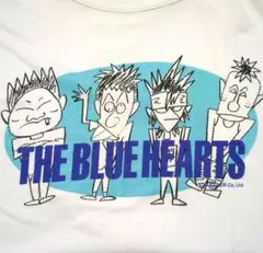 超貴重THE BLUE HEARTS 当時物 真島昌利Tシャツ ブルーハーツ BLUE HEARTS Tシャツ 甲本ヒロト バンドT 真島昌利