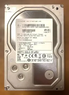 Hitachi/HGST HUS724040ALE641 3.5 HDD 4TB - メルカリ
