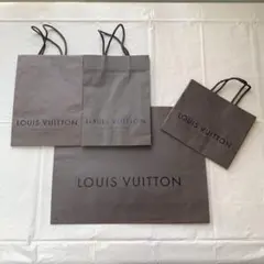 ● LOUIS VUITTON ショップ袋 紙袋 封筒型紙袋 4点セット売り
