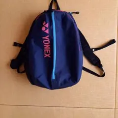 YONEX バドミントン、テニスバックパック 　ネイビー／ピンク(ジュニア用)