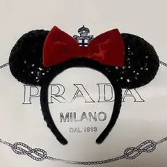 ディズニー　カチューシャ　ミニー