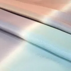 8533 帯揚げ 丹後 ちりめん 重目 日本製 新品 鈍色 青磁色