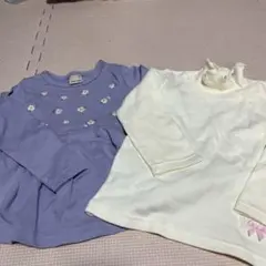 新品プティマイン　トップス90センチ2枚セット