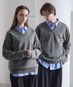 [shin様専用]CLEL ベーシック 刺繍Vネックニット