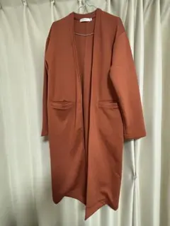 MOUSSY ロングカーディガン ブラウン