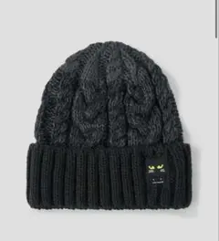 ネコカブリビューティフルシャドー｜ローゲージニットキャップ　グラニフ