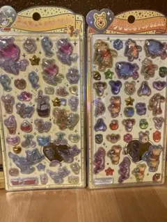 うるちゅる　ポップシール　くまのプーさん　トムジェリ