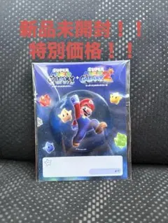 スーパーマリオギャラクシー 缶バッジ　新品未開封　非売品