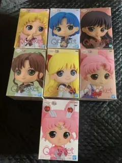 【匿名配送】美少女戦士セーラームーン qposket キューポスケット 7体