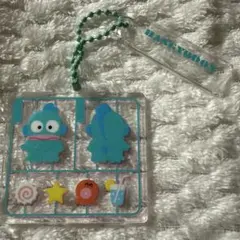 サンリオキャラクターズ プラスチックモデル!アクリルキーチェーン　ハンギョドン