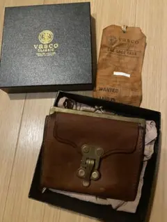 VASCO CLASSIC 二つ折り財布 ブラウン