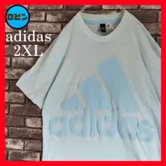 adidasアディダス3DスポーツパフォーマンスビッグロゴtシャツTシャツ半袖