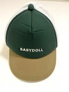新品未使用　BABYDOLL ベビードール　キャップ　52-54センチ　緑のサムネイル