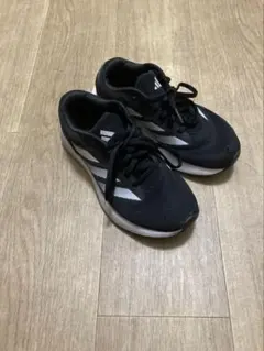 柚*子様 Adidas ブラック スニーカー 6 US23CM