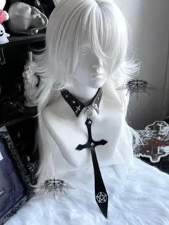 ゴシックチョーカー クロス コスプレ パーティにも最適