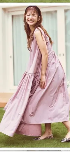 ❤️mite ❤️2way ボリュームワンピース