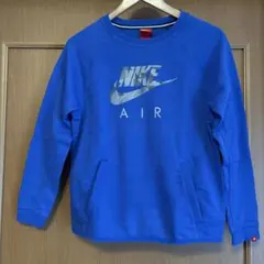 Nike 青 スウェット 裏起毛トレーナー 150