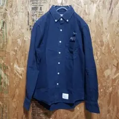 INHERIT ヴィンテージ 古着 シャツ 刺繍 長袖 ボタンダウン