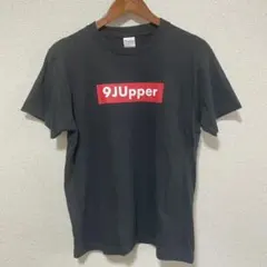 オリジナルプリントTシャツ 黒 ブラック 半袖 丸首 カジュアル 寝間着
