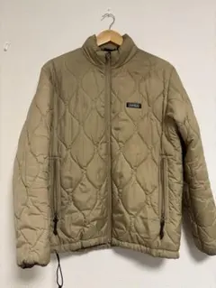 AIGLEベージュ キルティングジャケット