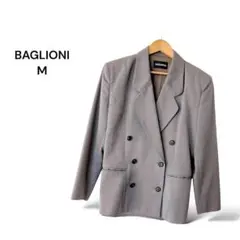 良品✨ バグリオーニ BAGLIONI テーラードジャケット【M】グレー