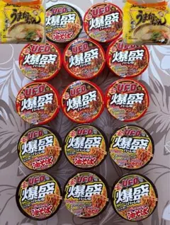 U.F.O.爆盛バーレル2種 焼きそば、油そば 詰め合わせ 24個‼︎ - メルカリ