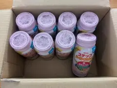 明治ステップ　らくらくミルク　200ml　8本セット　おまけつき