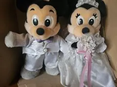 ミッキー&ミニー ウエディングぬいぐるみセット