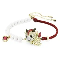 スワロフスキー 辰年 龍 ドラゴン ブレスレット 箱付