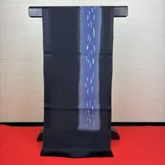 二重織 風通着尺 無地 薄物コート 黒紅色 正絹 反物 TN181 - メルカリ