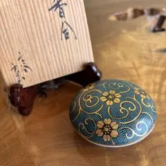 GW限定！5200円引き】美品/蔵出 九谷焼 金彩 山水画 蓋付吸物椀 5客