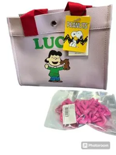 激安！値下げ 新品 スヌーピー ルーシー SNOOPY バッグ 韓国 おまけ付