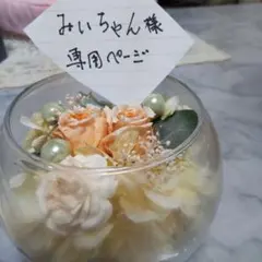 みいちゃん様専用ページにつき、他者様ご遠慮いただけたらと思います。