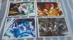 鬼滅の刃 遊郭編 ブロマイド 炭治郎 善逸 伊之助 4枚セット