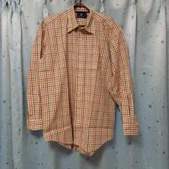 REGATTA CLUB メンズ　チェック柄長袖シャツ　M