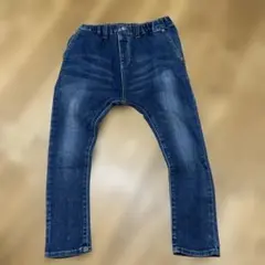 quoti use fith 130サイズ サルエルデニムパンツ