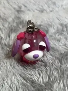 お茶犬チャーム　まちぼうけ　めじるしアクセサリー