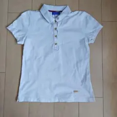 BLUE LABEL CRESTBRIDGE 半袖 ポロシャツ 白 38のサムネイル