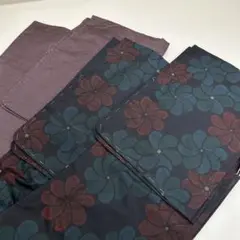 H*A様 アンサンブル 紬着物 正絹 まとめ売り 着物 リメイク み-52