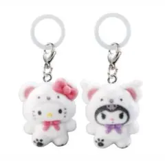めじるしアクセサリー サンリオキャラクターズ ～ふわふわスノー～　キティ　クロミ