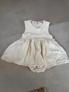 Zara Mini 3-6 ドット柄ワンピ