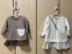 コムサイズム　キッズ　おそろい