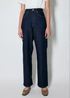 HW LOOSE STRAIGHT OW moussy ストレートデニム　25