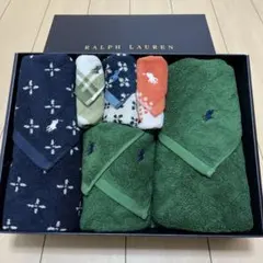 新品未使用　ラルフ・ローレン バスタオルフェイスタオル、ミニタオ7枚セット