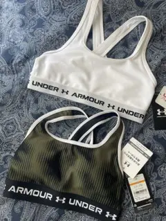 ARMOUR UNDER スポーツブラ 2点セットSM+XL size