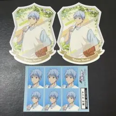 黒子テツヤ 証明写真風ステッカー　イラストシート 秋葉原キャラポ