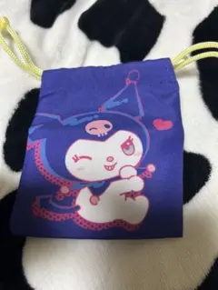 百均 サンリオ クロミ ミニ巾着 未使用品